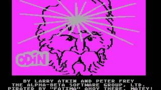 odin loading screen for Atari 8-bit