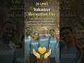 Volunteer Recognition Day ❤️ | Respect the Real Heroes
