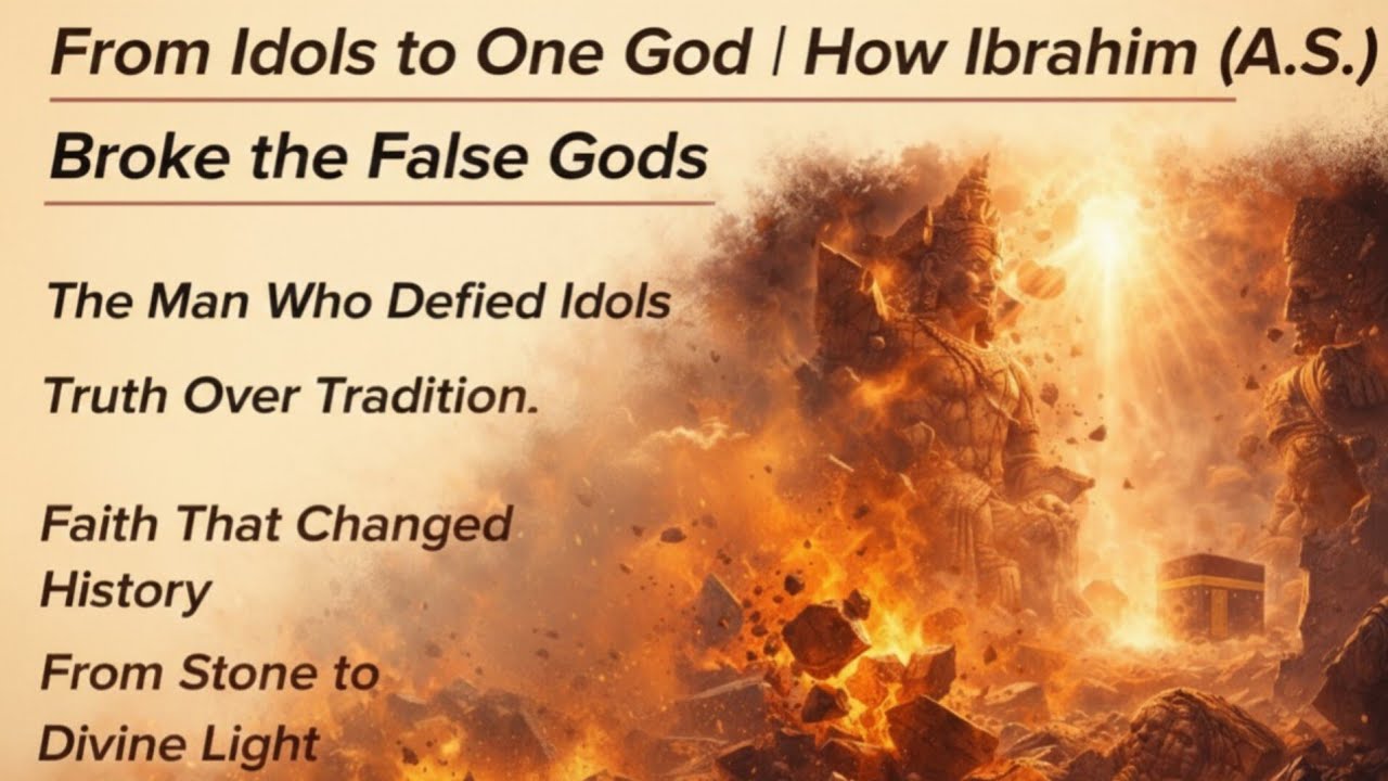 From Idols to One God: The Story of Ibrahim (A.S.) | Learn English Through Stories