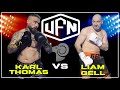 Karl thomas vs liam gell boxing knockout