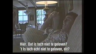 bananasplit Sjaak Zwart kijkt Tv voetbal  (ralph Inbar 1991)
