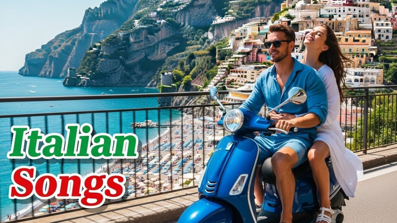 Timeless Italian Coast 🎶 Romantic Mediterranean Music with Cinematic 4K Views