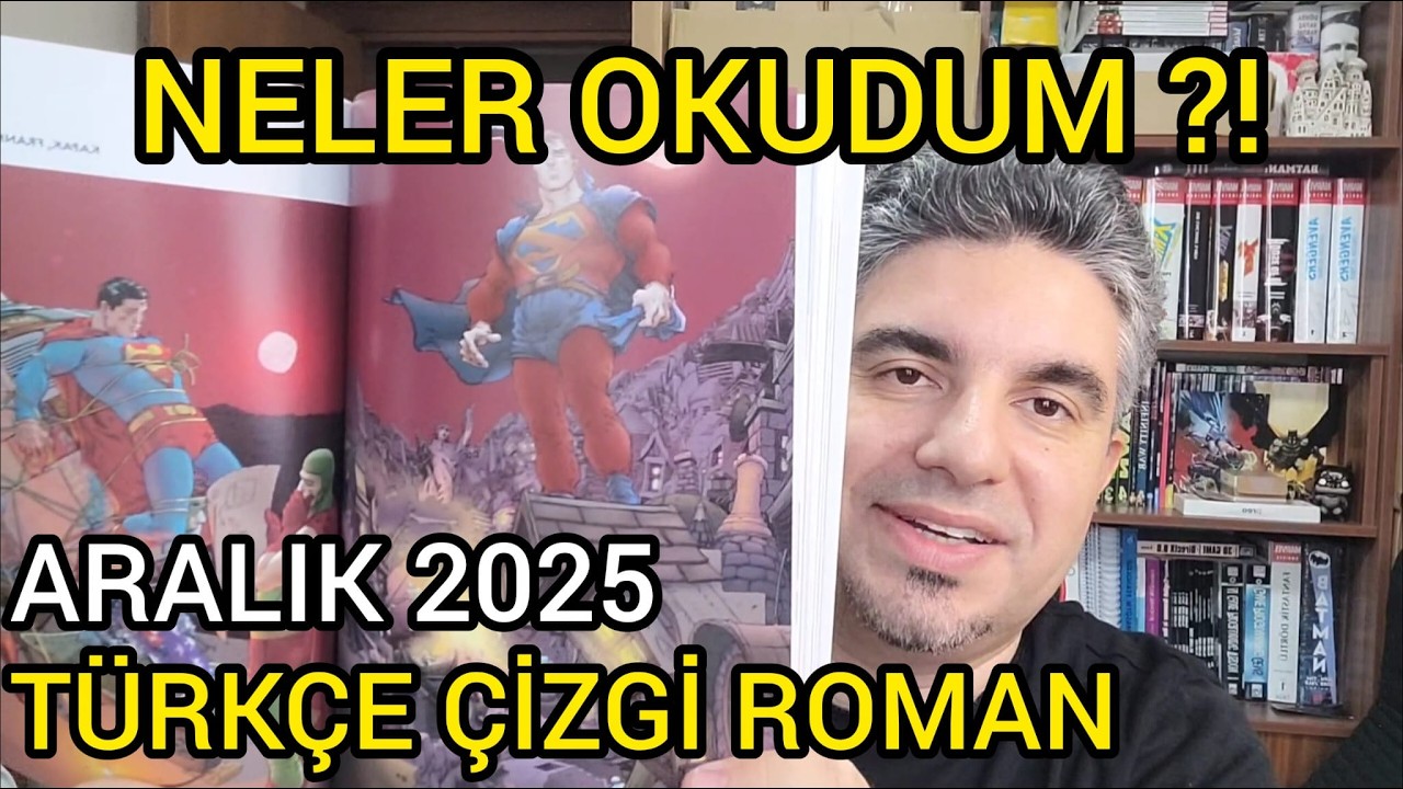 Aralık Ayı Okuduklarım | TÜRKÇE Çizgi Romanlar | Tavsiye ve Yorumlarım