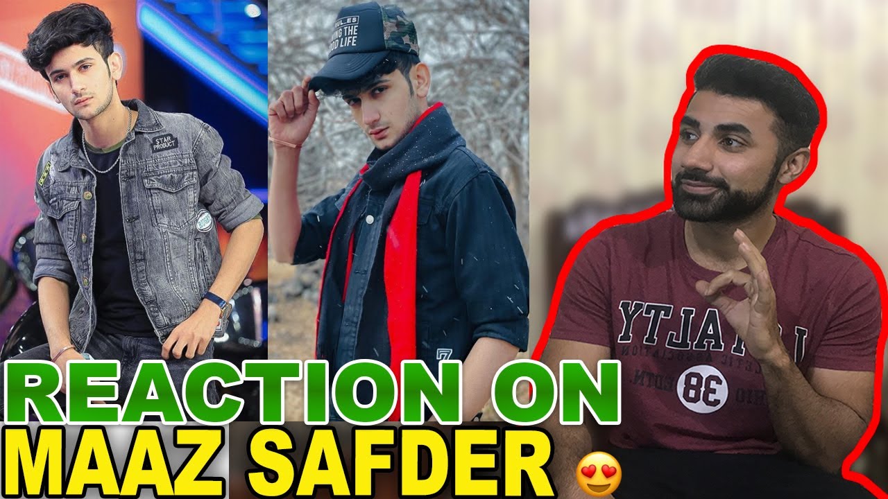 Pakistani Reaction On MAAZ SAFDER Latest TikTok Videos