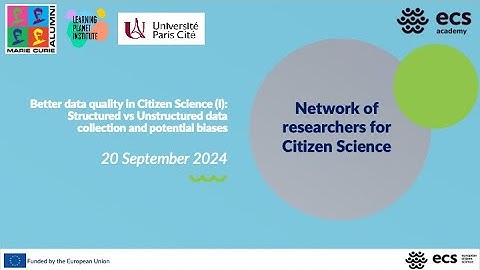 #7 Data Quality in Citizen Science