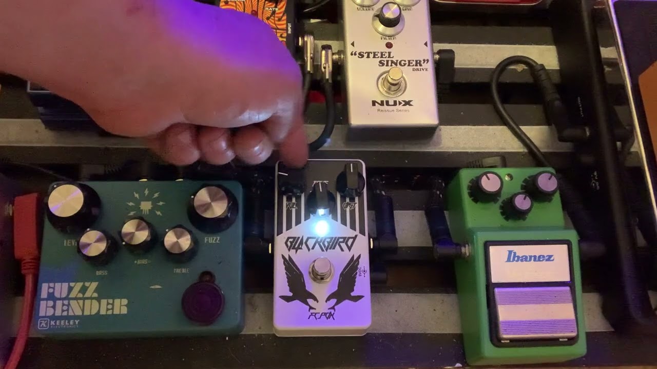 Mr Blacks Friday Club BLACKBIRD Overdrive / Distortion Pedal Review