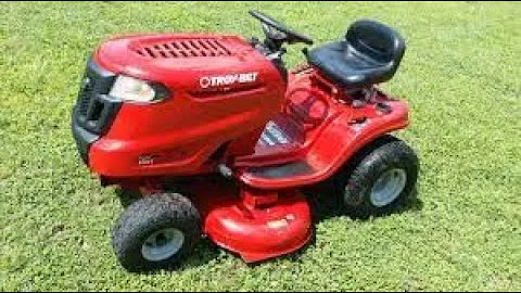 TROY-BILT TROYBILT PONY LAWN TRACTOR WONT START - DIY - STARTER SOLENOID - LAWNMOWER REPAIR