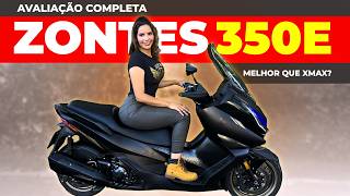 Zontes 350E: A Scooter de 39cv que HUMILHA a concorrência