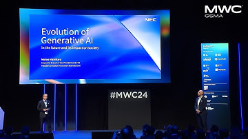 NEC CTO & Netcracker CEO Deliver Keynote Address on the Future of Generative AI [NEC Official]