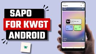 Best Sapo KWGT App for Android screenshot 2