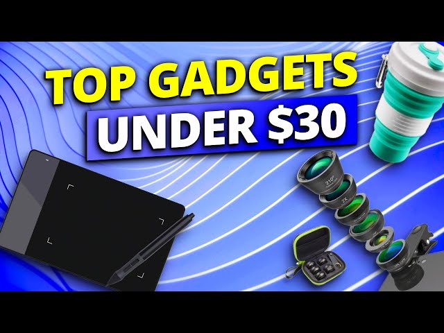  Cool Gadgets Under 30 Dollars