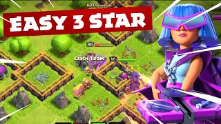 How To Complete 9th Clashiversary Challenge Event in coc | Easy 3 Star | coc new event attack