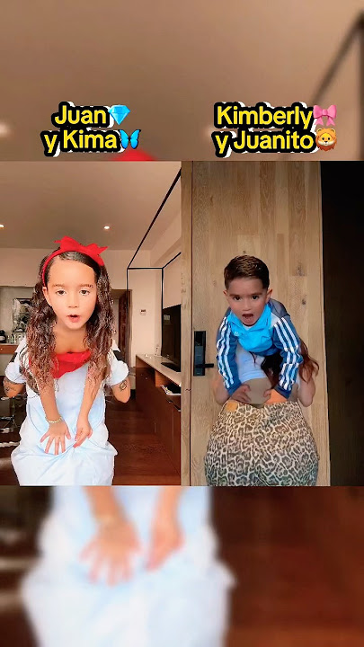 KIMA JUANITO KIM Y JUAN HACIENDO EL MISMO VIDEO 😅❤️ | #jukilop #shorts #kimberlyloaiza