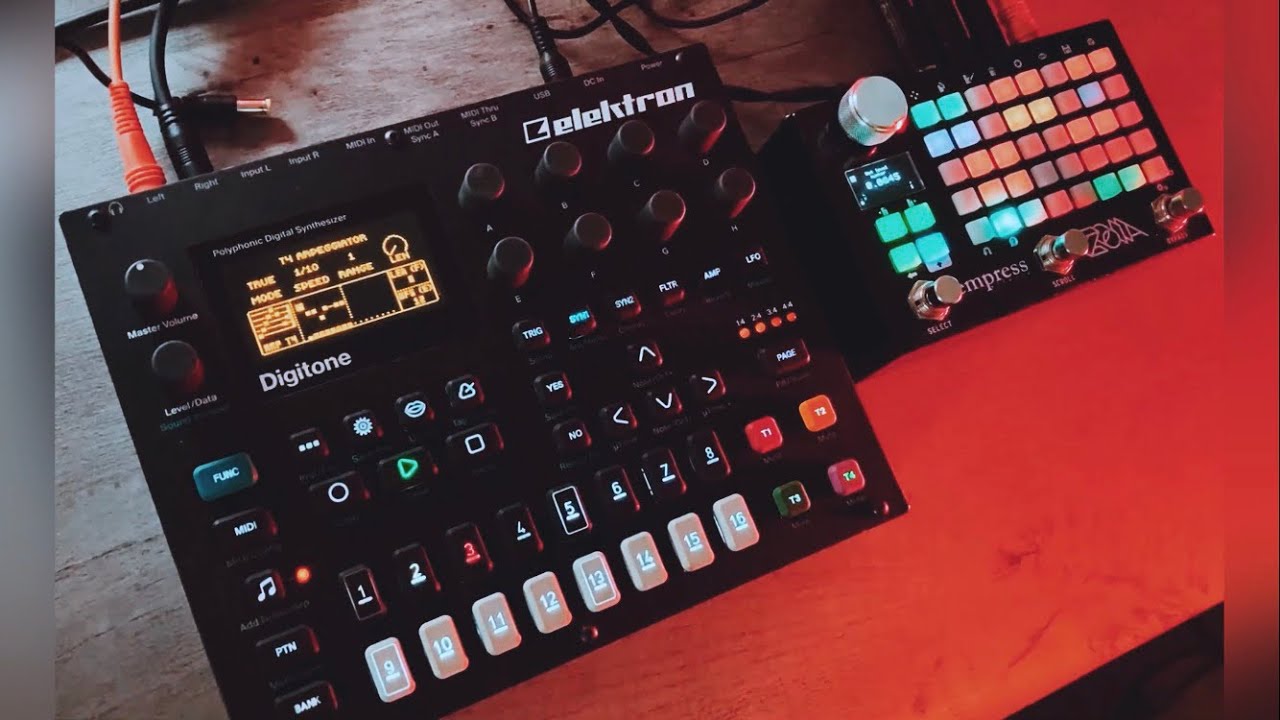 Elektron Digitone & Empress ZOIA Ambient Jam YouTube