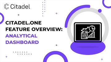 Keep track of your portfolio with Citadel.one