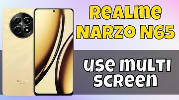 Split Screen How to use multi screen Realme Narzo N65 || Split screen setting || Multiple screen use