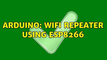 Arduino: WiFi repeater using ESP8266