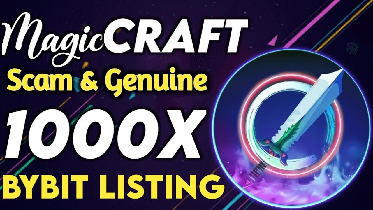Magic Craft (MCRT) ByBit Exchange Listings 💎🥳 MCRT Future || Cryptocurrency News Today