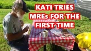 Kati Tries MRE For The First Time | Fancy Free RV