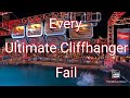 Every Ultimate Cliffhanger Fail in  American Ninja Warrior History