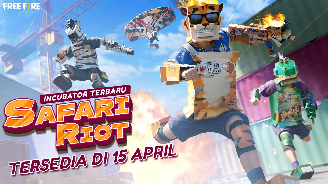 Bundle Safari Riot Hadir Di Incubator Terbaru Di Free Fire FF SPIN