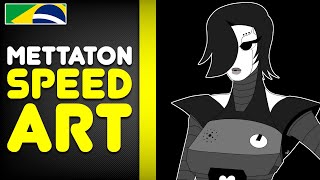 SPEED ART | Fanart - Mettaton