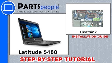 Dell Latitude 5480 (P72G001) Heatsink How-To Video Tutorial