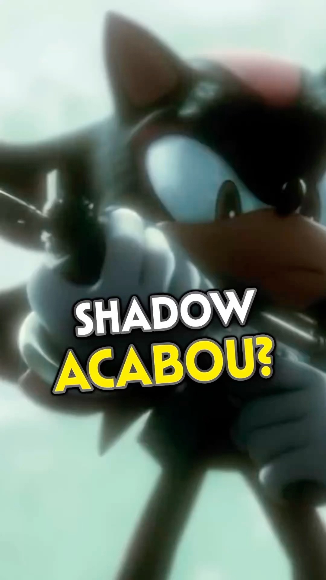 Shadow the hedgehog acabou? #sonic #shadow