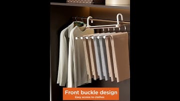 Multifunctional flat trouser holder
