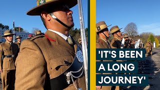 The moment 300 Gurkhas became British Army soldiers