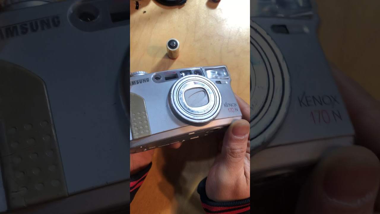 Samsung Kenox 170ip / 170N 38-170mm Film Camera How to load a film and use