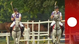 Celebrity William plays polo while waiting for his royal arrival Wealth