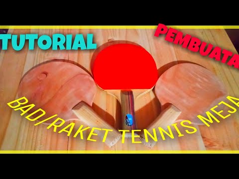 Video: Cara Membuat Raket Pingpong Berwarna