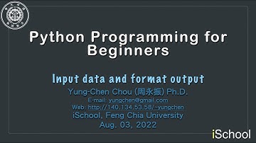 03-1 Python print and format output