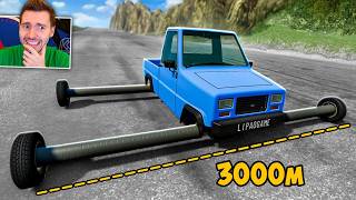 Thumbnail for CARRO com 3000 METROS DE RODA no BeamNG Drive!