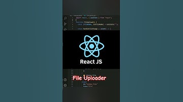 How to Upload File In React JS | React JS File Upload #shorts #reactjs #frontend #javascript