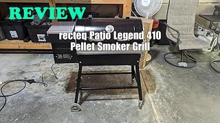 Recteq Patio Legend 410 Pellet Smoker Grill Review