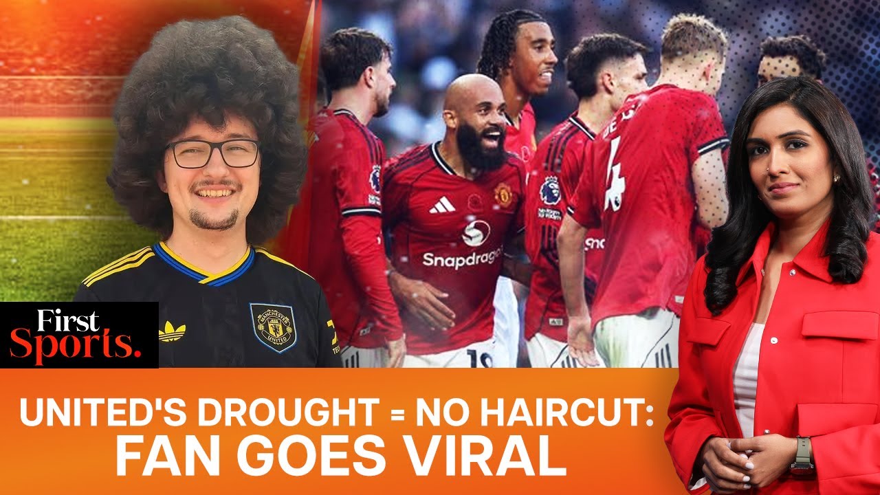Man United Fan Refuses Haircut Until 5 Wins; Afro Becomes Legendary | First Sports With Rupha Ramani