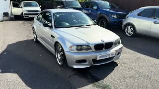 BMW E46 M3 Manual ‘Titanium Silver’ walk around