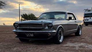 1966 MUSTANG GETS HOOKER HEADERS