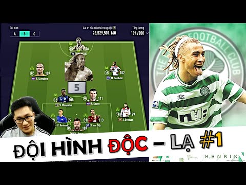 XÂY DỰNG ĐỘI HÌNH TEAM COLOR ĐỘC & LẠ TRONG FO4: CELTIC VỚI SONG SÁT LARSSON & DALGLISH BY ILF