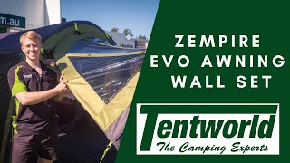 Zempire Evo Awning Wall Sets | A perfect companion to your Zempire Evo Tent
