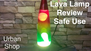 Lava Lamp - Assembly & Safe Use Instructions, Review- Urban Shop