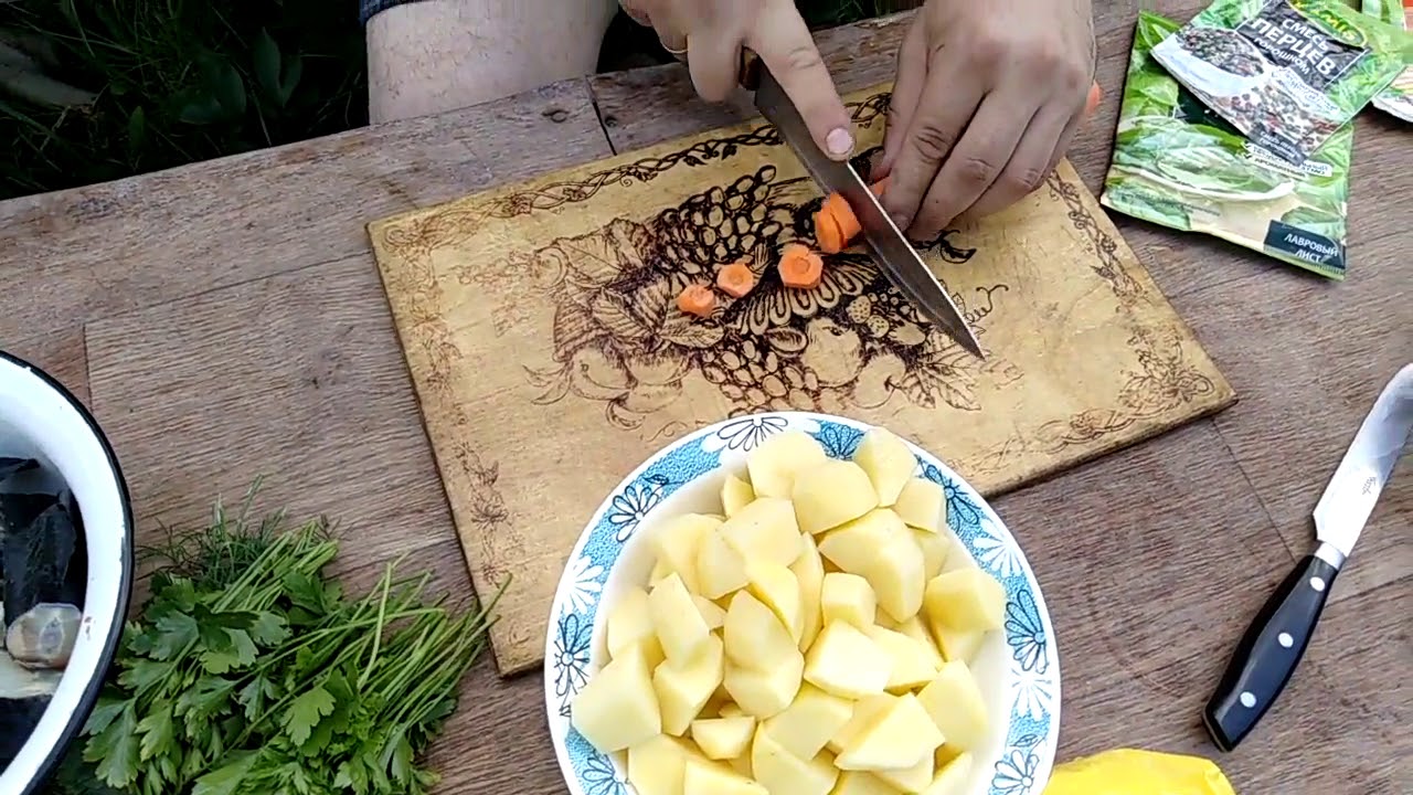 Уха по-царски из Осетрины