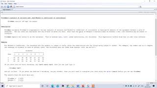 Friedman Test in STATA