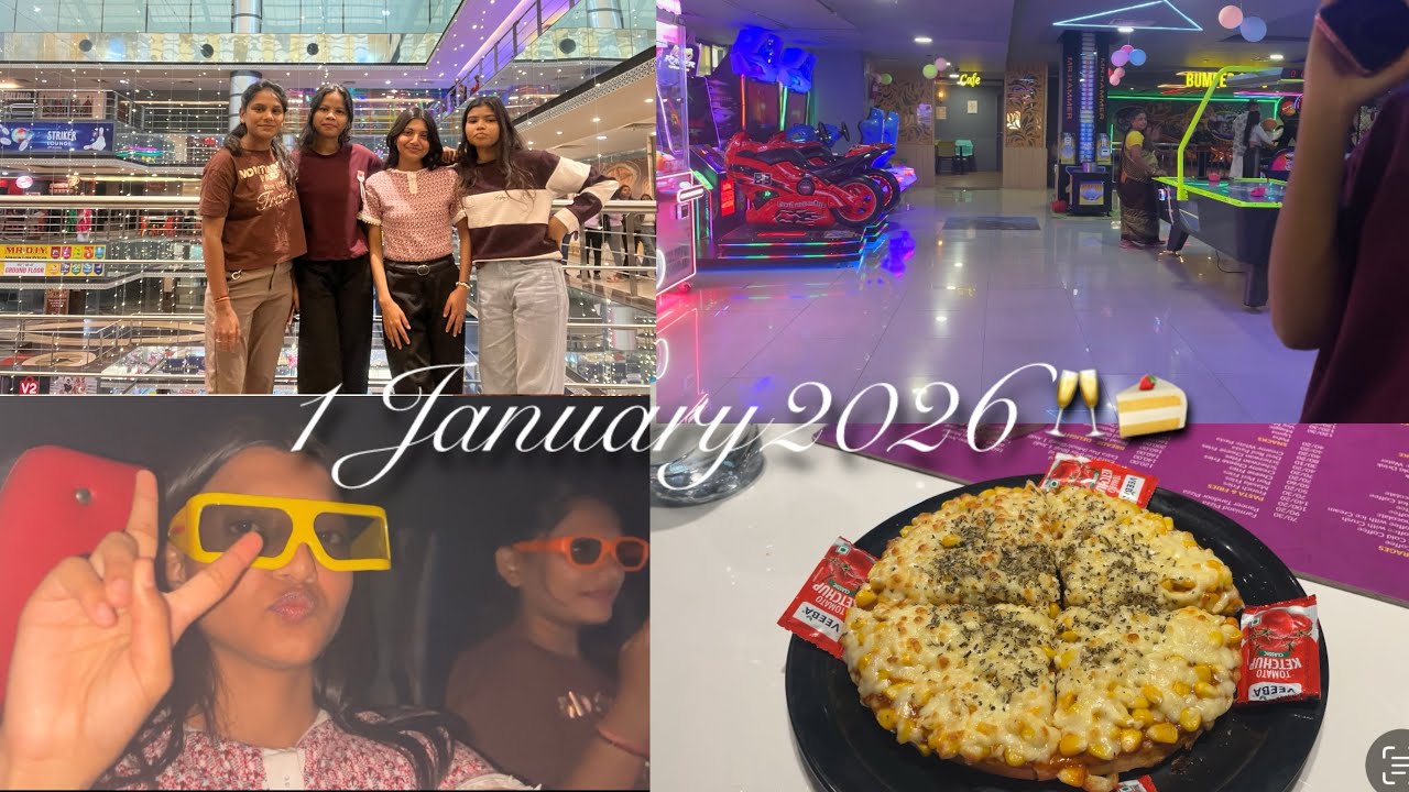 This is how we celebrate New Year(1january2026)🥂🍕🍔🍰☺️