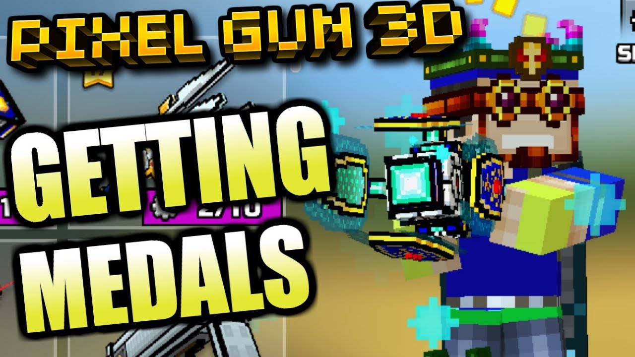EASIEST WAYS TO FARMING MEDALS! | Pixel Gun 3D