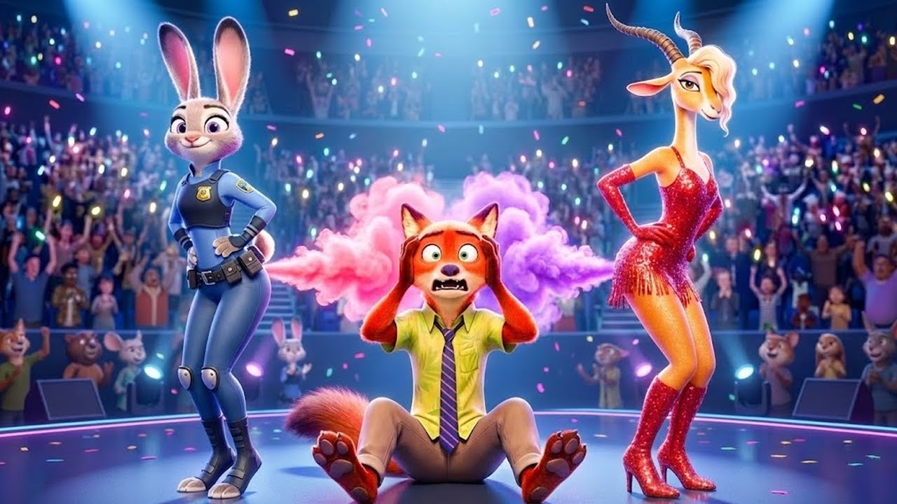 😱 OMG !🏆Judy Competes with Gazelle in a Fart Competition | Who Won The Game ? - New Zootopia