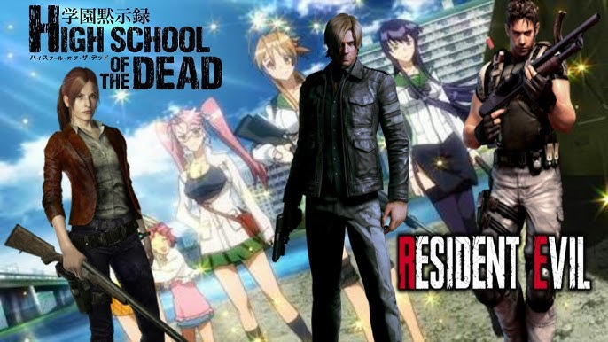 Resident Evil crossover Highschool Of The Dead by Deidrax on DeviantArt