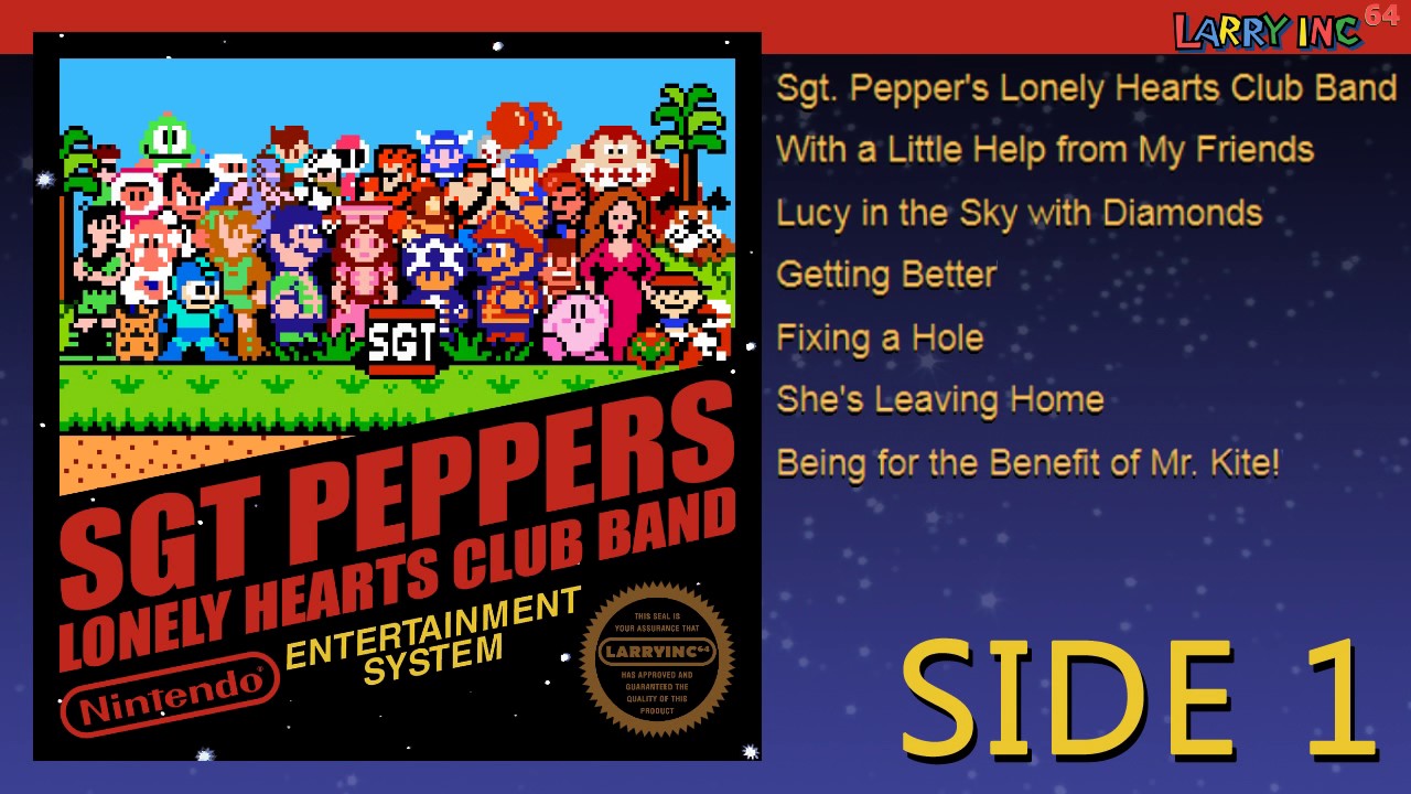 Bildresultat för nintendo sgt pepper